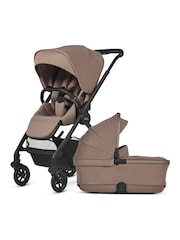 Silver Cross Mocha Dune 2 Pram and Pushchair Bundle - Image 1 of 6