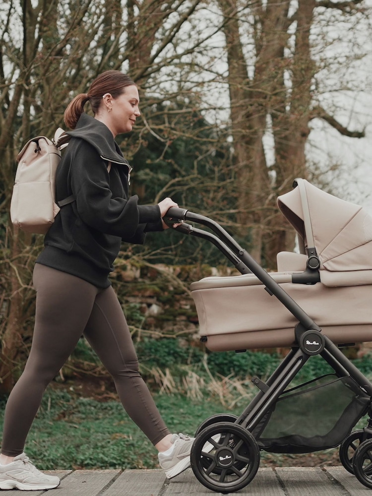 Silver Cross Mocha Reef 2 Pram and Pushchair Bundle - Image 7 of 7