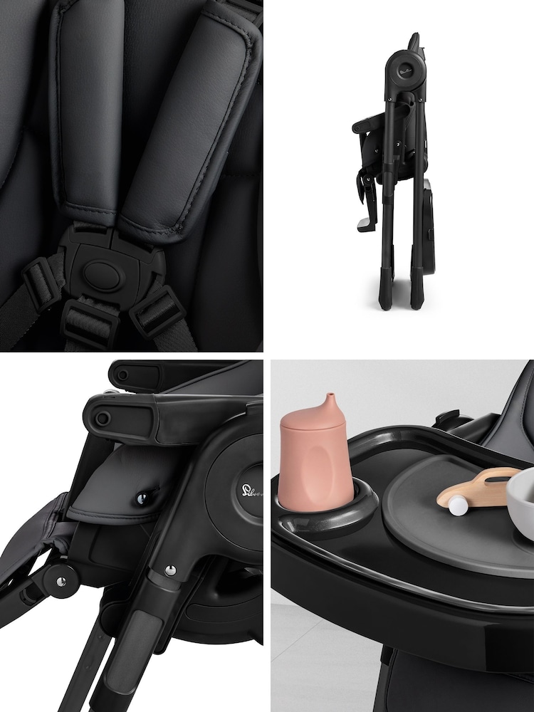 Silver Cross Black Gourmet Highchair - Image 7 of 7
