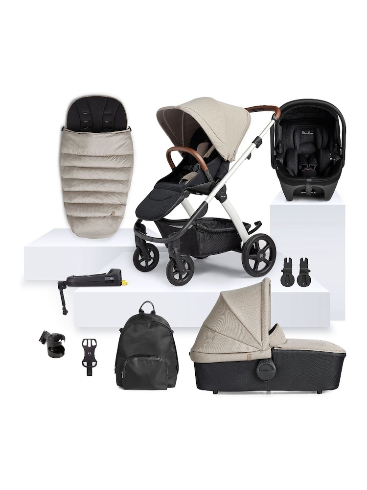 Silver Cross Stone Tide Ultimate Bundle Pushchair - Image 1 of 6