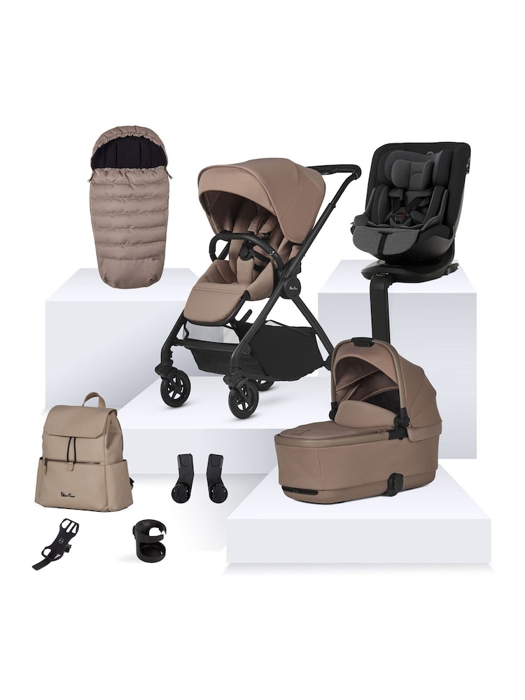 Silver Cross Mocha Dune 2 Ultimate Bundle with Motion Car Seat - Image 1 of 7