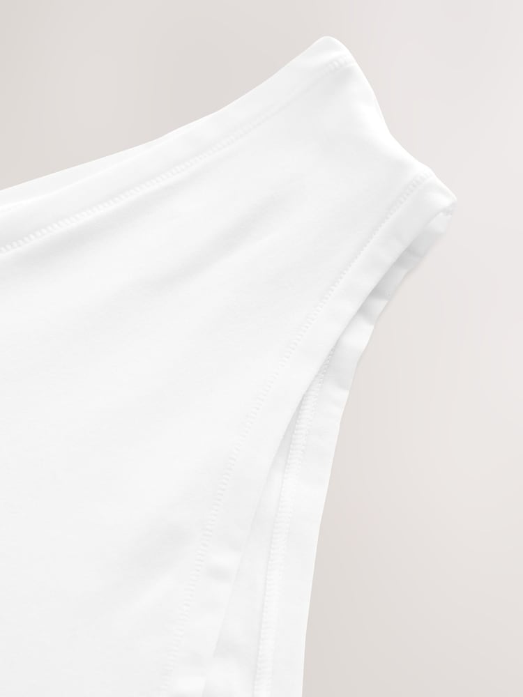 self. White Brazilian Knickers - Image 3 of 3