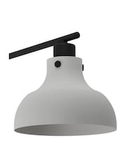 Eglo Grey and Black Matlock Steel Armed Wall Light - Image 3 of 4