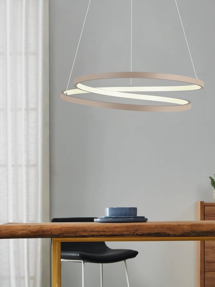 Eglo Ruotale LED Aluminium And Steel Pendant Ceiling Light - Изображение 1 из 4 Eglo Ruotale LED Aluminium And Steel Pendant Ceiling Light - Изображение 1 из 4
