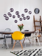 Eglo Black Espardello LED Clear Glass Bubble Spheres Pendant Ceiling Light - Image 1 of 4