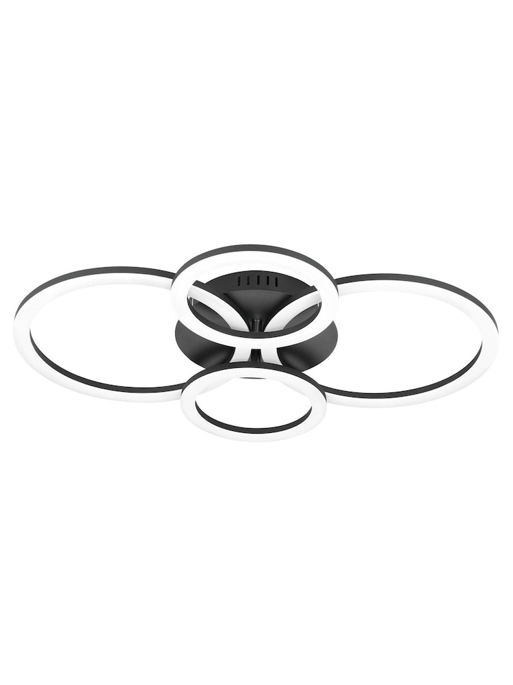 Eglo ParraposZ Steel Smart Control Colour Changing Ceiling Light - Imagen 2 de 4 Eglo ParraposZ Steel Smart Control Colour Changing Ceiling Light - Imagen 2 de 4