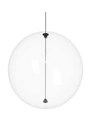Eglo Black Espardello LED Clear Glass 15 Bubble Spheres Pendant Ceiling Light - Image 3 of 4