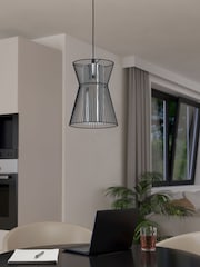 Eglo Black Maseta Single Pendant Ceiling Light - Image 2 of 5