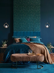 Clarke and Clarke Emerald Selva Wallpaper - Image 2 of 4