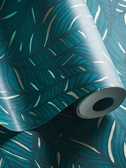 Clarke and Clarke Emerald Selva Wallpaper - Image 3 of 4