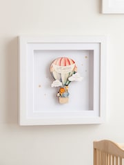 Hot Air Balloon New Baby or Christening Keepsake Print by No Ordinary Gift - Image 1 of 1