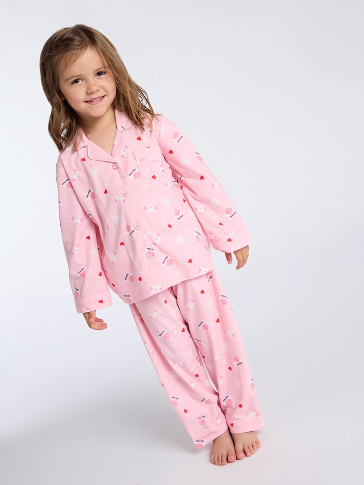 Boux Avenue Kids Fleece Pyjamas in a Bag - Image 1 of 6