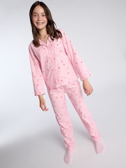 Boux Avenue Kids Fleece Pyjamas in a Bag - Image 5 of 6