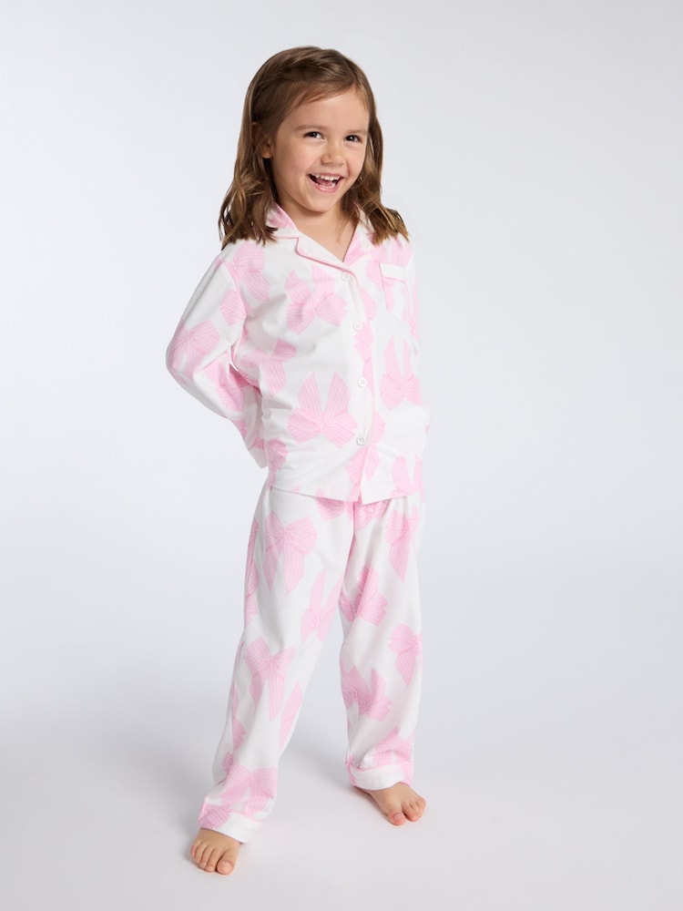 Boux Avenue Kids Fleece Pyjamas in a Bag - Image 1 of 6