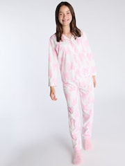 Boux Avenue Kids Fleece Pyjamas in a Bag - Image 2 of 6