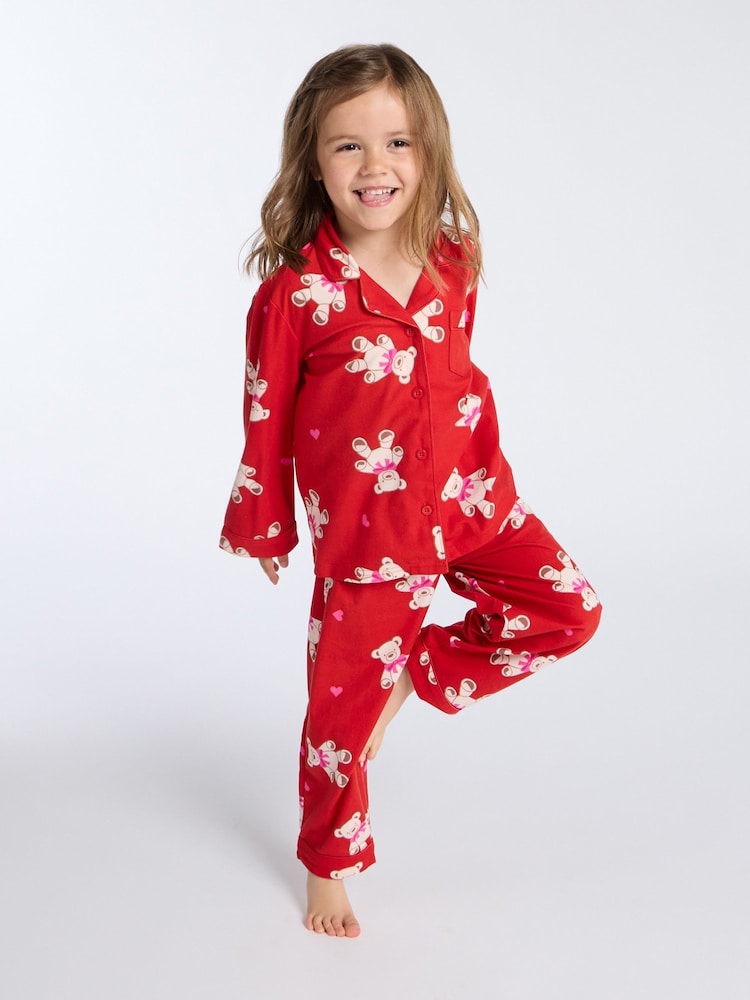 Boux Avenue Kids Fleece Pyjamas in a Bag - Image 1 of 6
