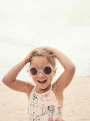 Pink Kids Flower Sunglasses - Image 3 of 3