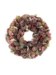 Dibor Brown Frosted Berries Wreath - Image 5 of 5