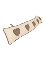Dibor Brown Delphina Heart Draught Excluder - Image 2 of 4