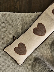 Dibor Brown Delphina Heart Draught Excluder - Image 3 of 4