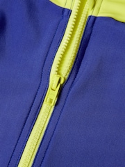 Speedo Blue Printed All-In-One Sun Suit - Image 3 of 3