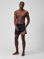 Speedo Black Medley Logo 16" Water Shorts - Image 1 of 6