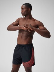 Speedo Black Medley Logo 16" Water Shorts - Image 2 of 6