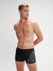 Speedo Black Medley Logo Aquashorts - Image 1 of 6