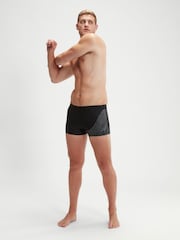 Speedo Black Medley Logo Aquashorts - Image 4 of 6