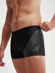 Speedo Black Medley Logo Aquashorts - Image 5 of 6