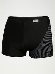 Speedo Black Medley Logo Aquashorts - Image 6 of 6