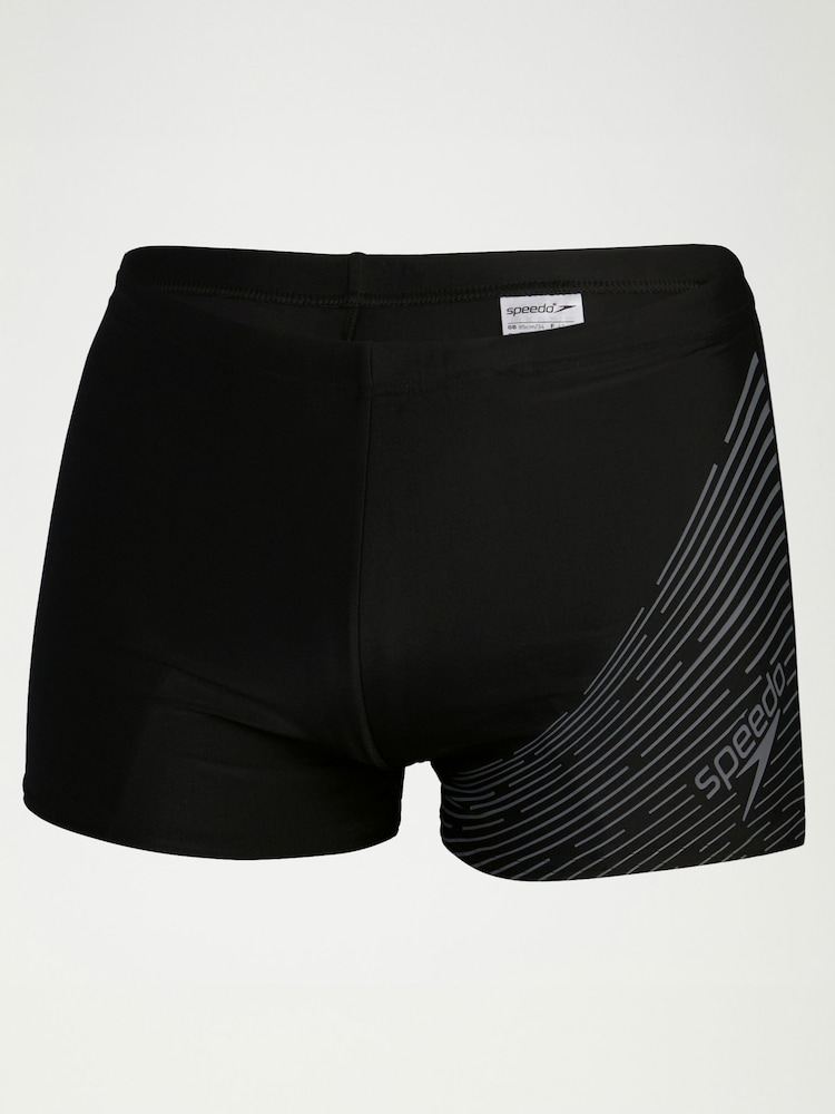 Speedo Black Medley Logo Aquashorts - Image 6 of 6