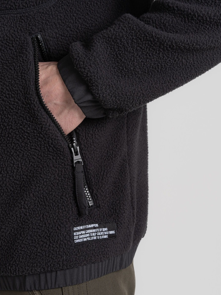 Craghoppers CO2 Renu Lumos Fleece Black Jacket - Image 6 of 6