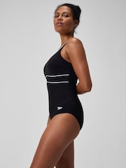 Speedo Black Shaping Contour Eclipse Swimsuit - Image 3 of 5