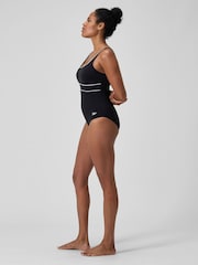Speedo Black Shaping Contour Eclipse Swimsuit - Image 4 of 5