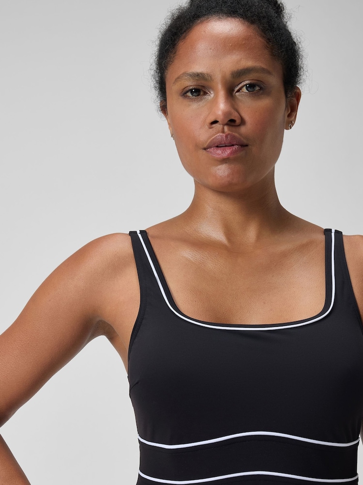 Speedo Black Shaping Contour Eclipse Swimsuit - Image 5 of 5 Speedo Black Shaping Contour Eclipse Swimsuit - Image 5 of 5