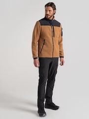 Craghoppers CO2 Renu Lumos Fleece Brown Jacket - Image 3 of 6