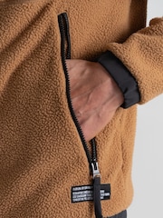 Craghoppers CO2 Renu Lumos Fleece Brown Jacket - Image 4 of 6