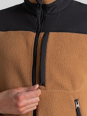 Craghoppers CO2 Renu Lumos Fleece Brown Jacket - Image 5 of 6