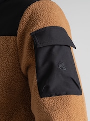 Craghoppers CO2 Renu Lumos Fleece Brown Jacket - Image 6 of 6