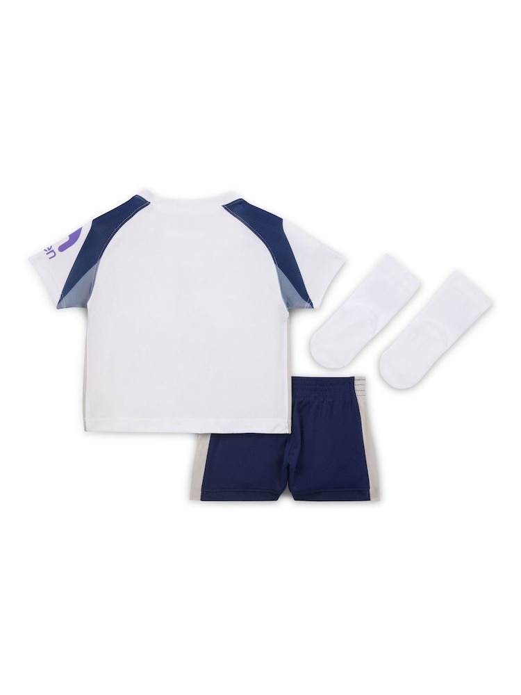 Nike White Tottenham Hotspur FC Home Stadium 3 Piece Football Kit - Image 2 of 3 Nike White Tottenham Hotspur FC Home Stadium 3 Piece Football Kit - Image 2 of 3