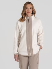 Craghoppers CO2 Renu Steppes Fleece White Jacket - Image 1 of 5