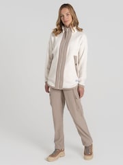 Craghoppers CO2 Renu Steppes Fleece White Jacket - Image 3 of 5