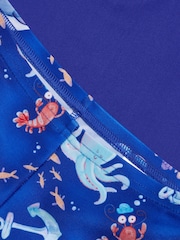Speedo Blue Digital Short Sleeve Rash Top Set - Image 5 of 5