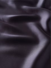 Mint Velvet Grey Satin Maxi Slip Skirt - Image 10 of 10