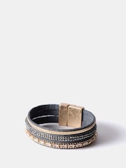 Mint Velvet Gold Tone Wrap Bracelet - Image 1 of 1