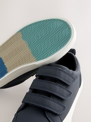 Navy Standard Fit (F) Touch Fastening Smart Casual Trainers - Image 5 of 5