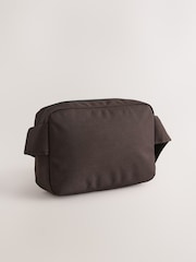 Brun - Sac à bandoulière en toile - Image 2 de 6