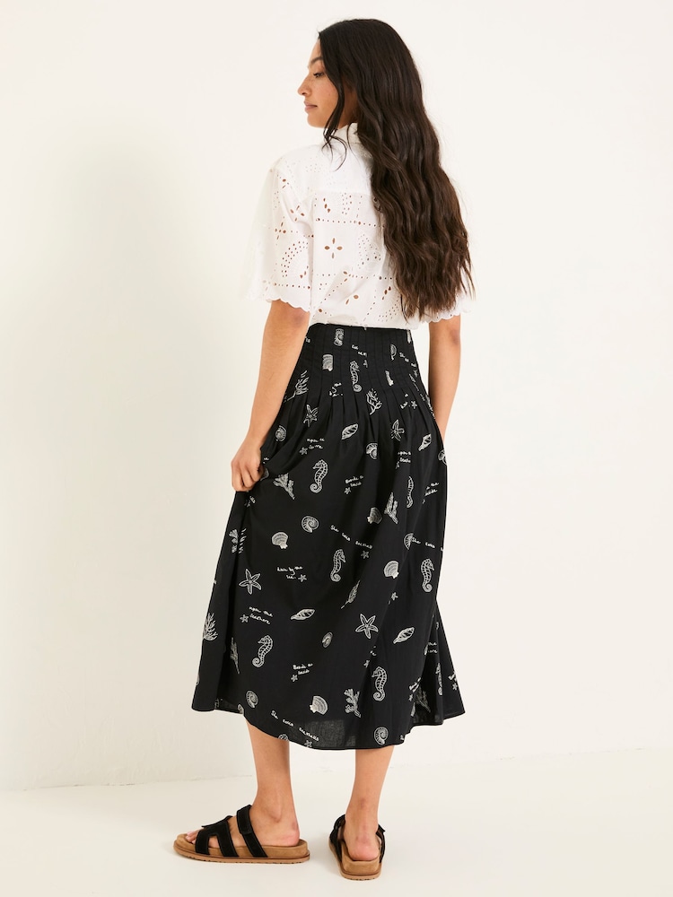 FatFace Pip Printed Midi Skirt - Bild 2 von 6