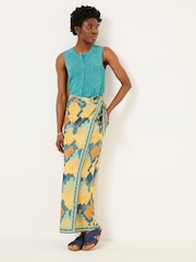 FatFace Wrap Midi Skirt - Image 1 of 5